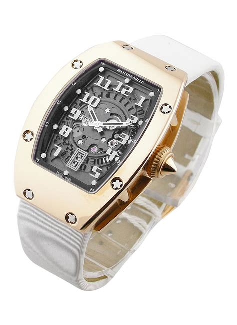 richard mille rm 007 rose gold|Richard Mille gold dials.